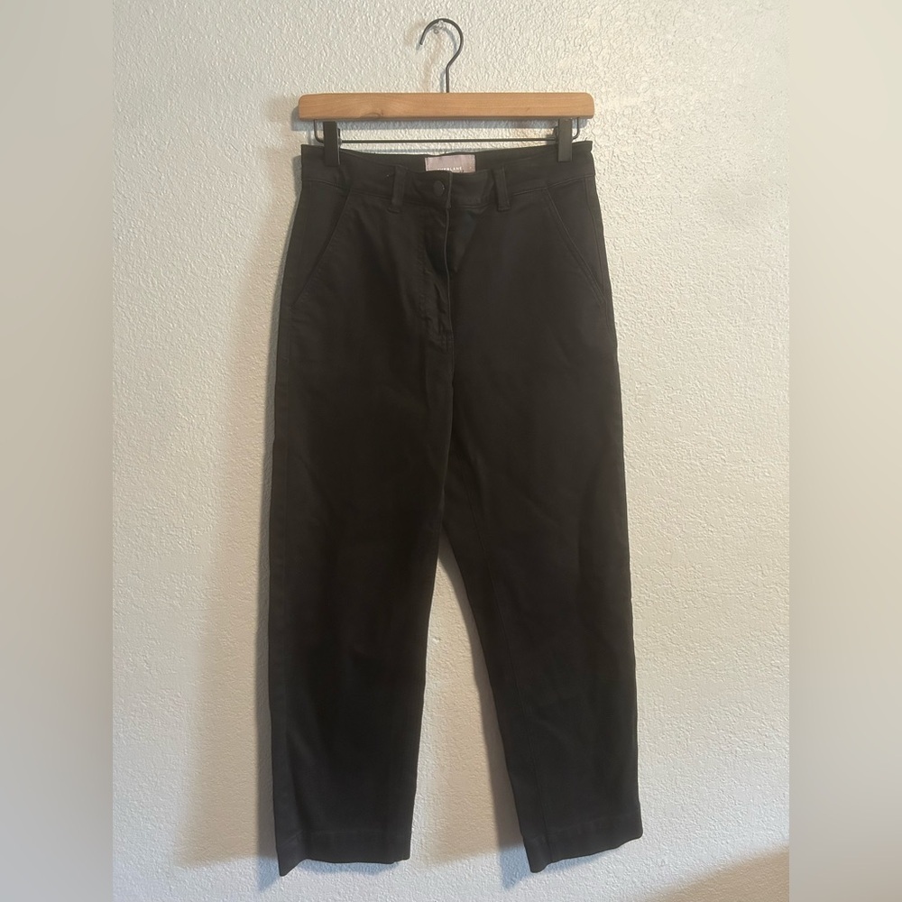 Everlane straight leg crop pant